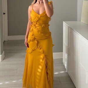 Women's Yellow Dress